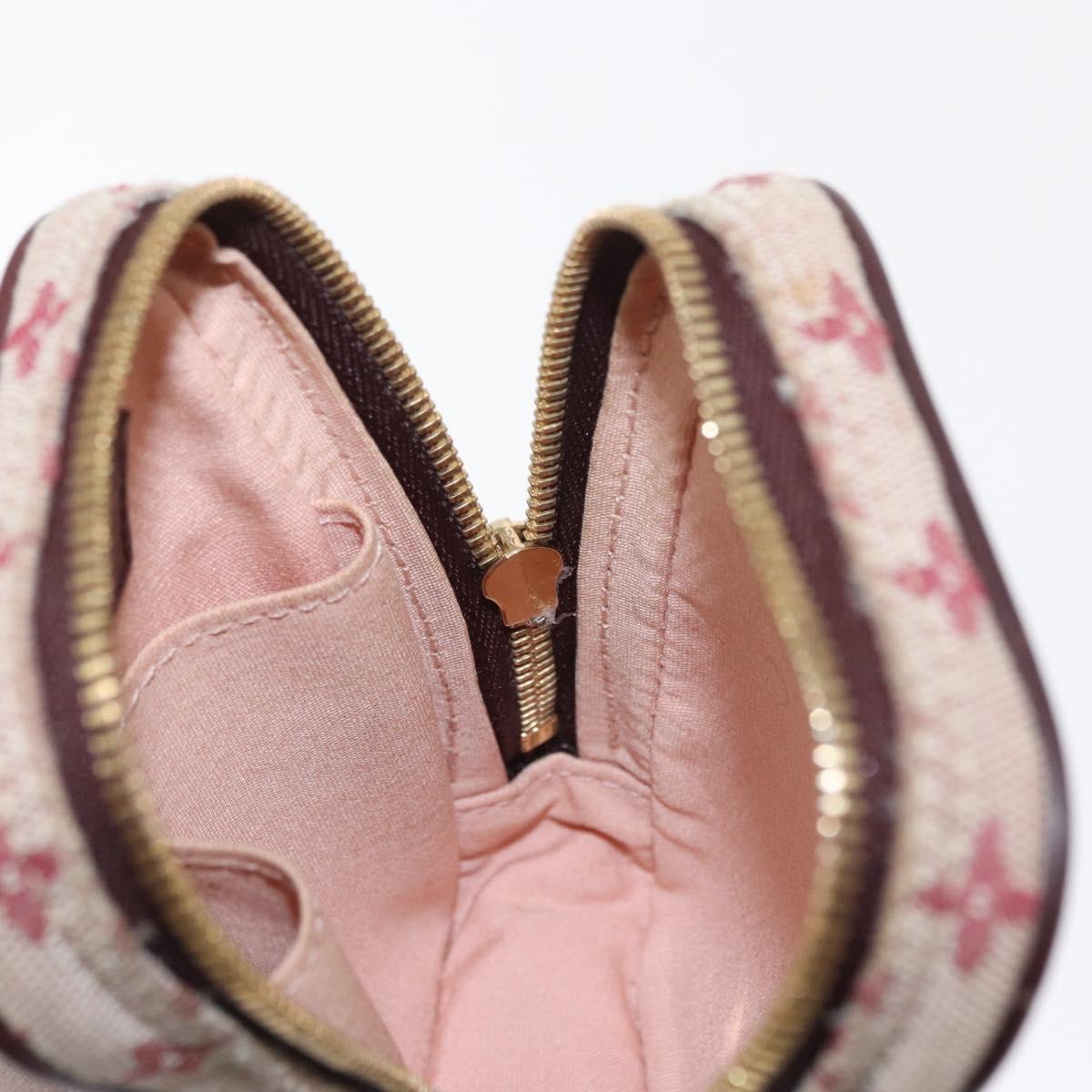 LOUIS VUITTON Monogram Mini Usu Digital Pouch Red M60001 LV Auth bs31267