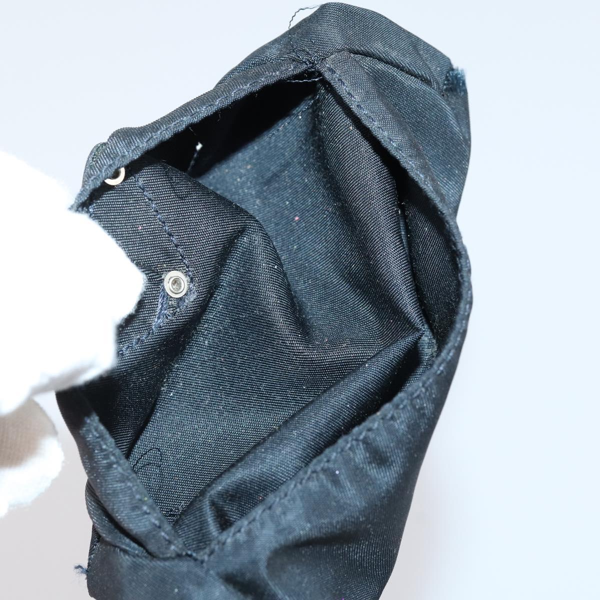 PRADA Shoulder Bag Nylon Enamel 3 Set Red Brown black Auth bs31276