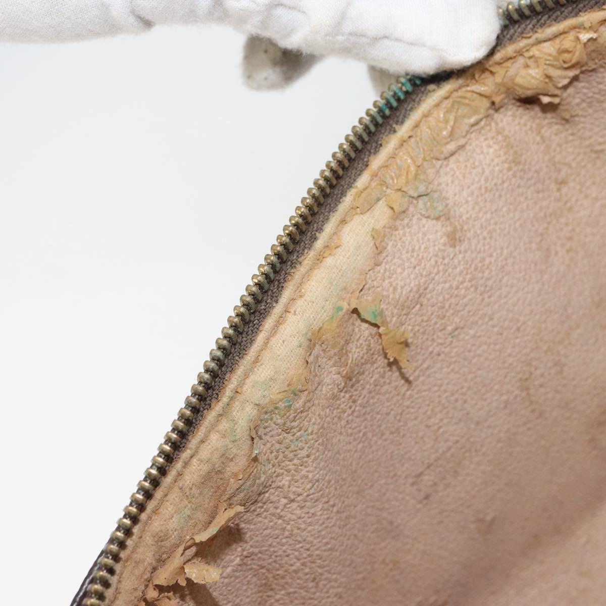 LOUIS VUITTON Monogram Trousse Patte Pression Cosmetic Pouch M47636 Auth bs31287