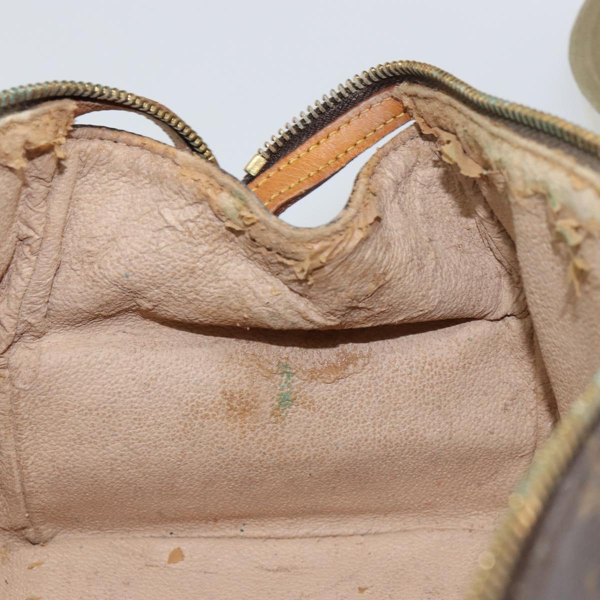 LOUIS VUITTON Monogram Trousse Patte Pression Cosmetic Pouch M47636 Auth bs31287