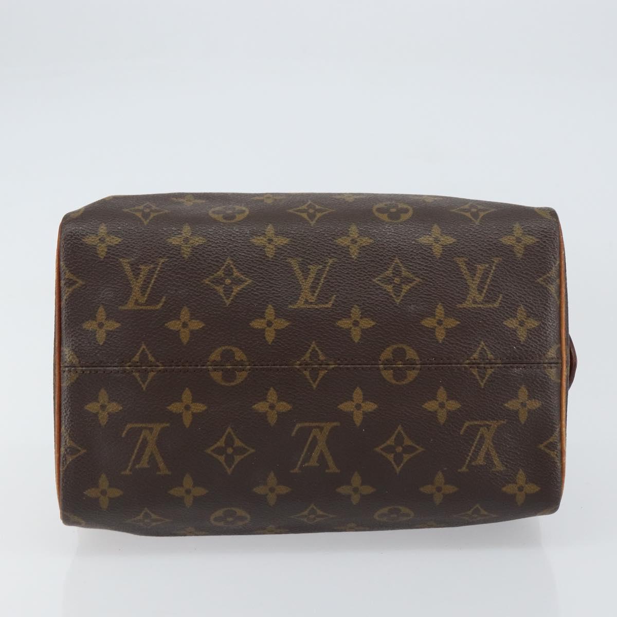 LOUIS VUITTON Monogram Trousse Patte Pression Cosmetic Pouch M47636 Auth bs31287