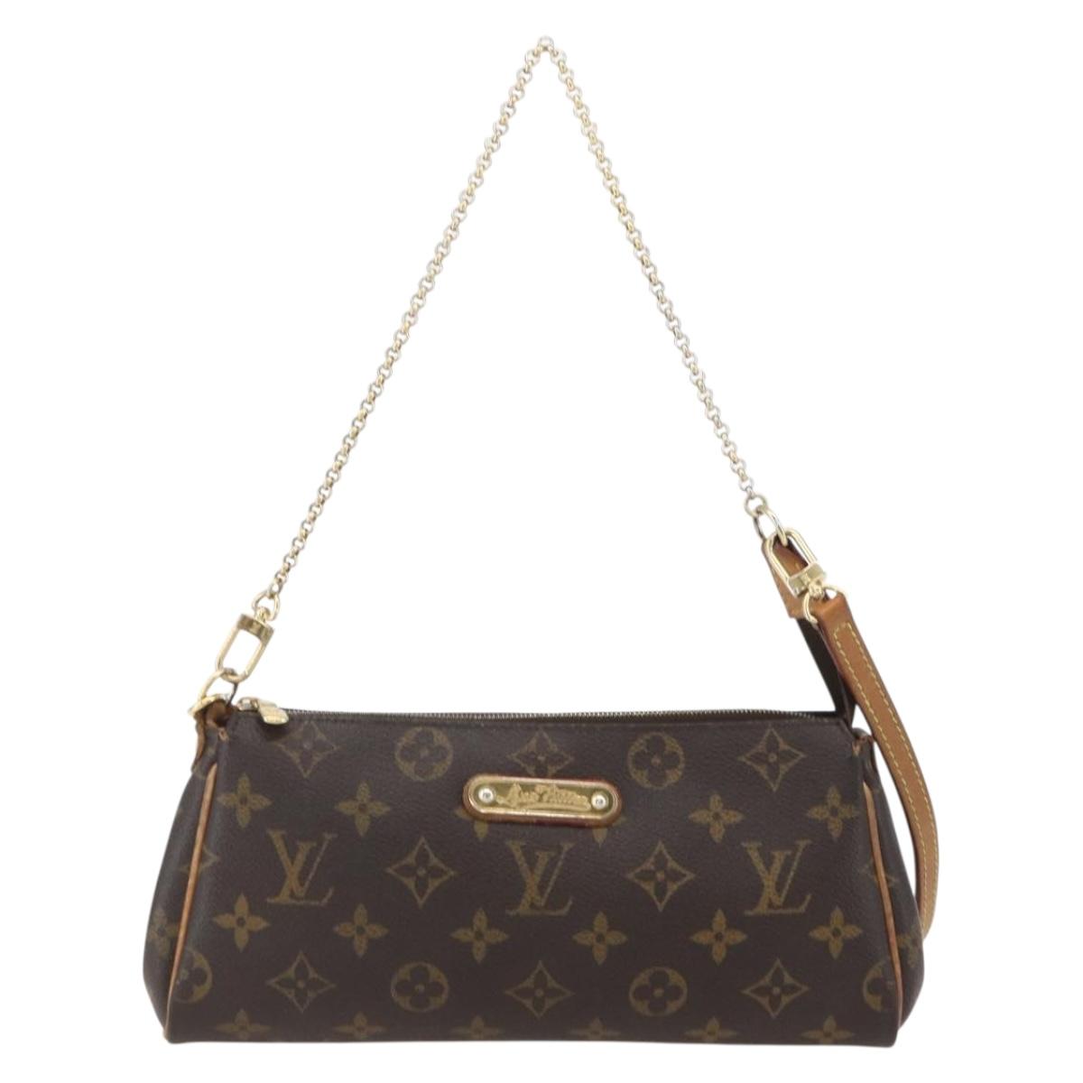 LOUIS VUITTON Monogram Eva Shoulder Bag M95567 LV Auth bs31288