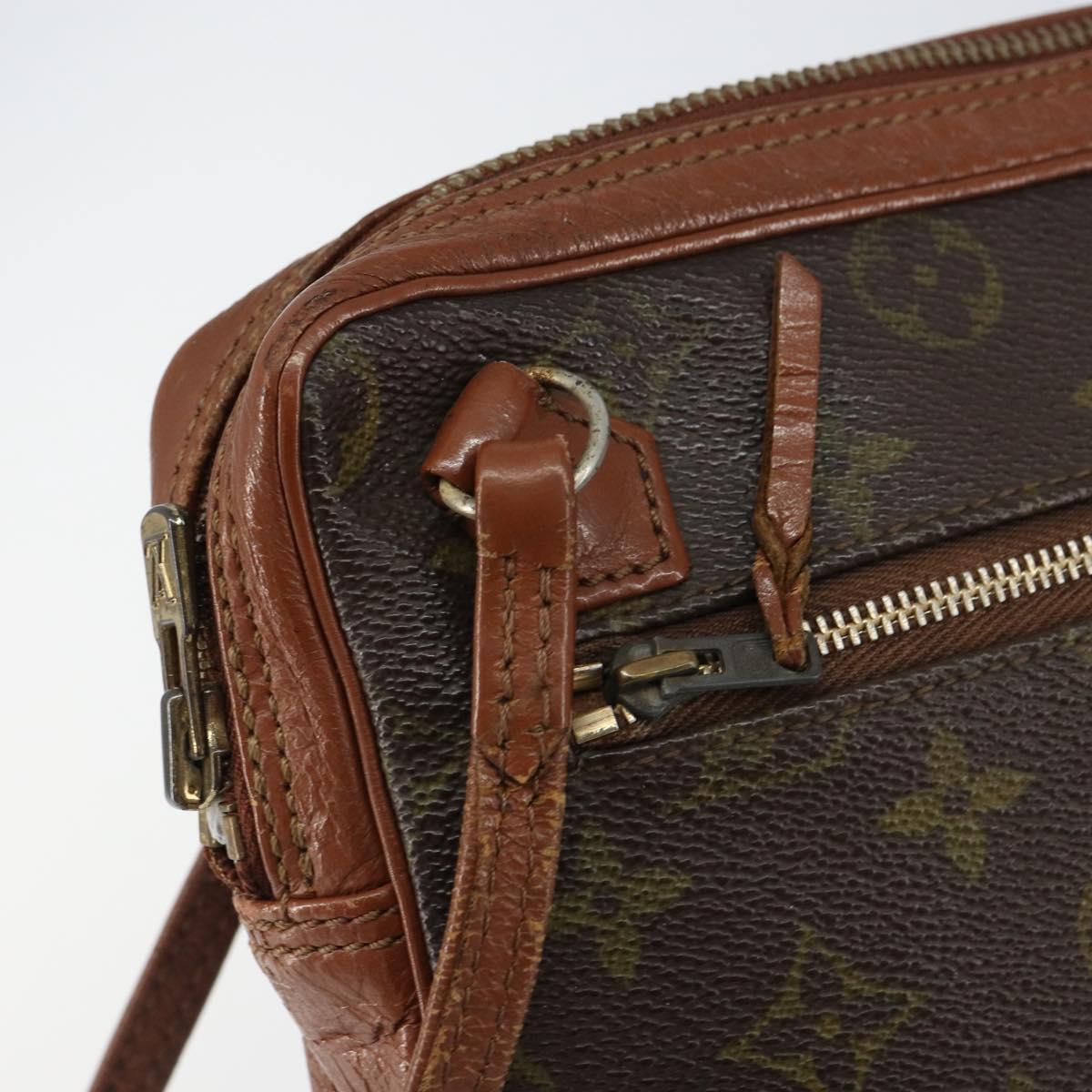 LOUIS VUITTON Monogram Pochette Sports Clutch Bag N0.183 LV Auth bs31289