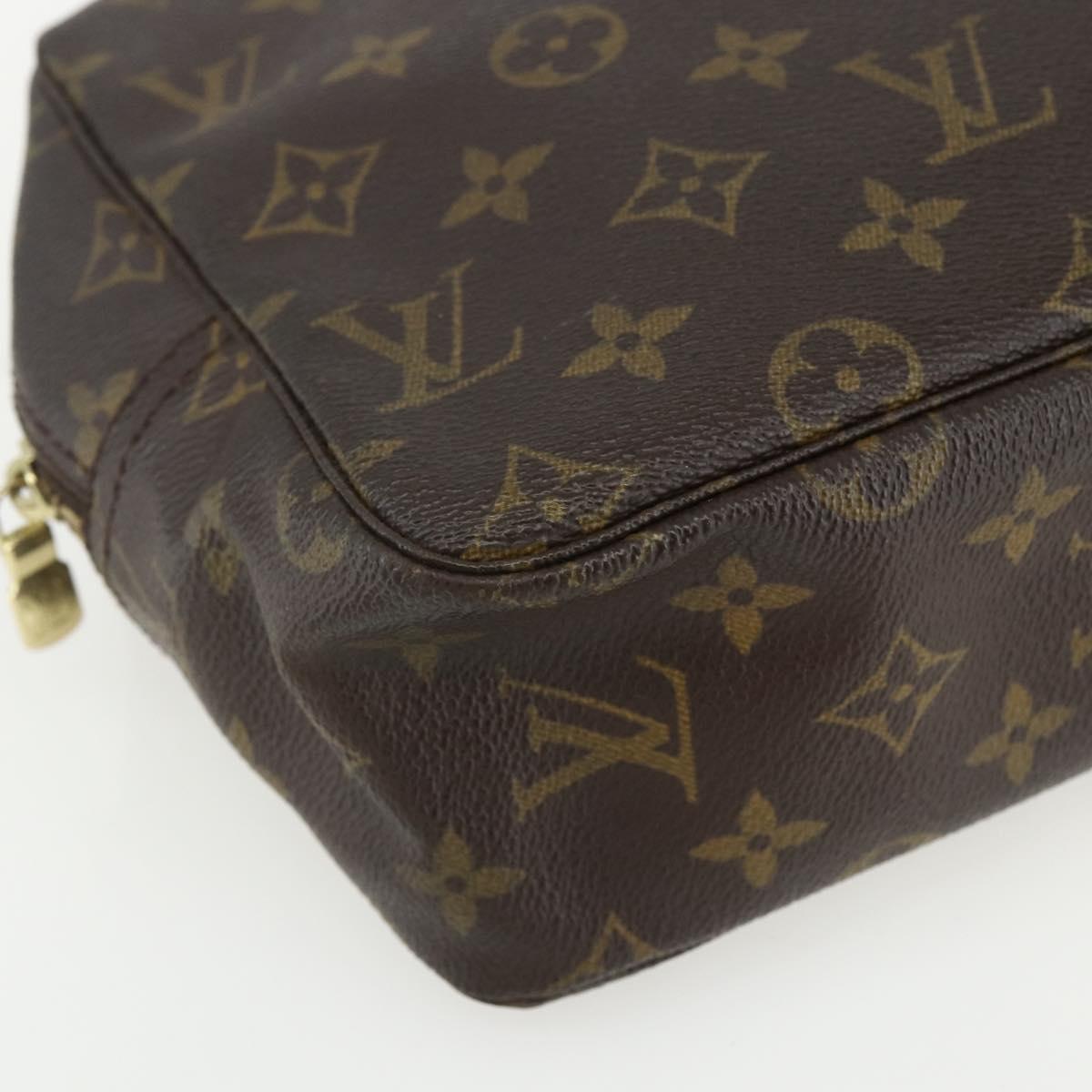 LOUIS VUITTON Monogram Trousse Toilette 28 Clutch Bag M47522 LV Auth bs31290