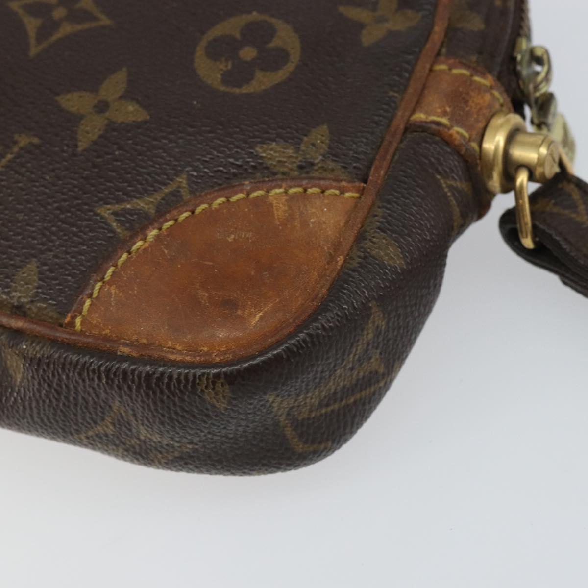 LOUIS VUITTON Monogram Marly Dragonne PM Clutch Bag M51827 LV Auth bs31293