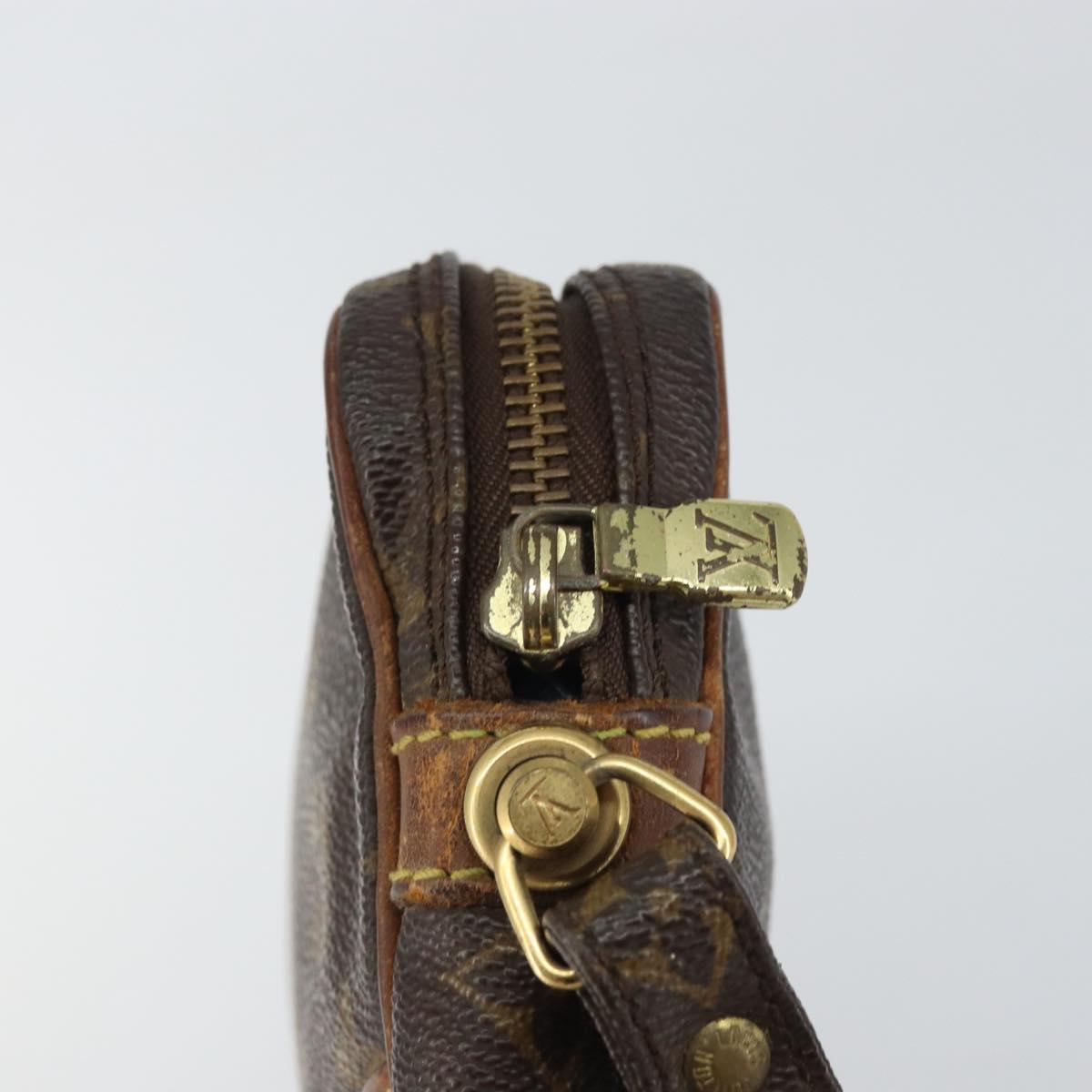 LOUIS VUITTON Monogram Marly Dragonne PM Clutch Bag M51827 LV Auth bs31293