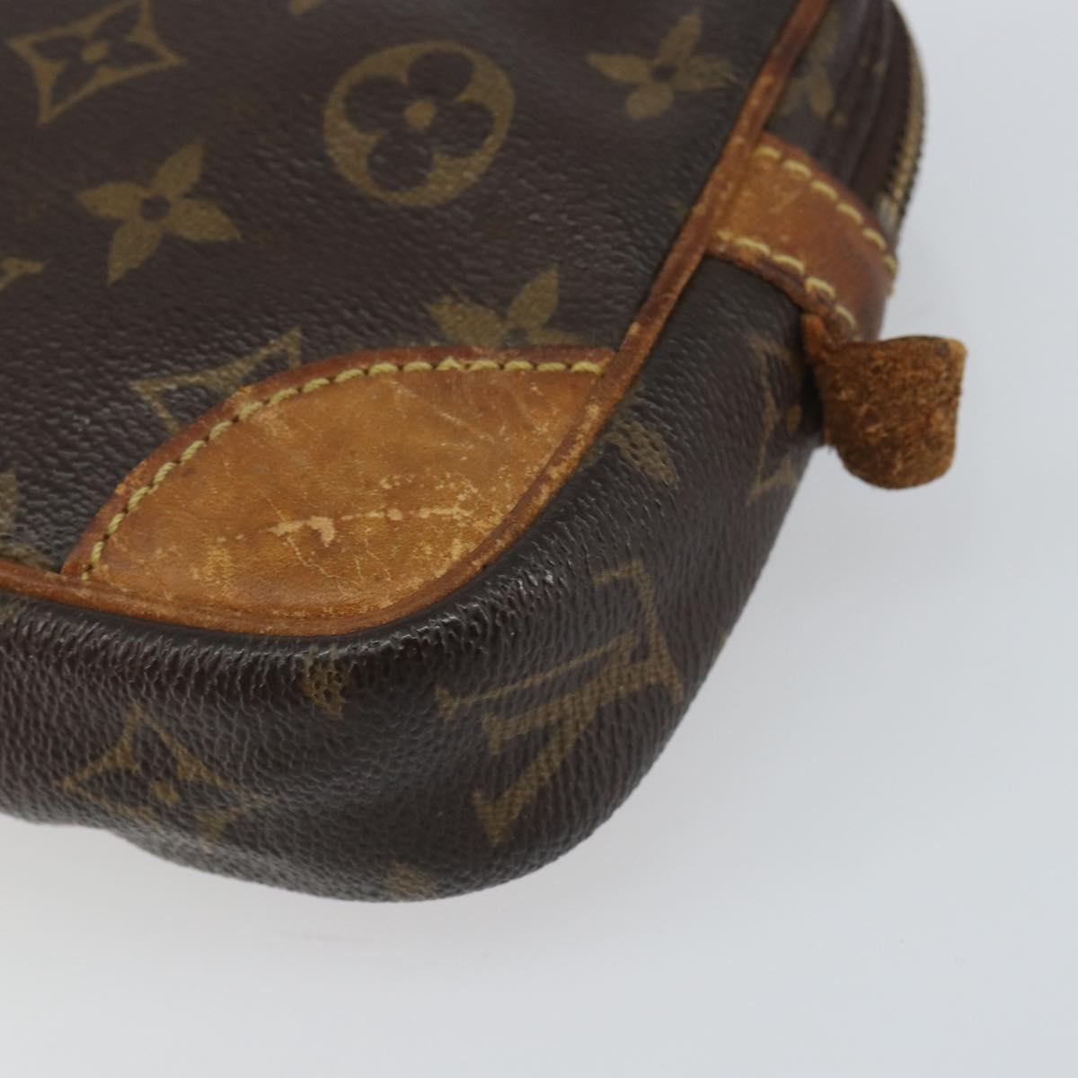 LOUIS VUITTON Monogram Marly Dragonne PM Clutch Bag M51827 LV Auth bs31293