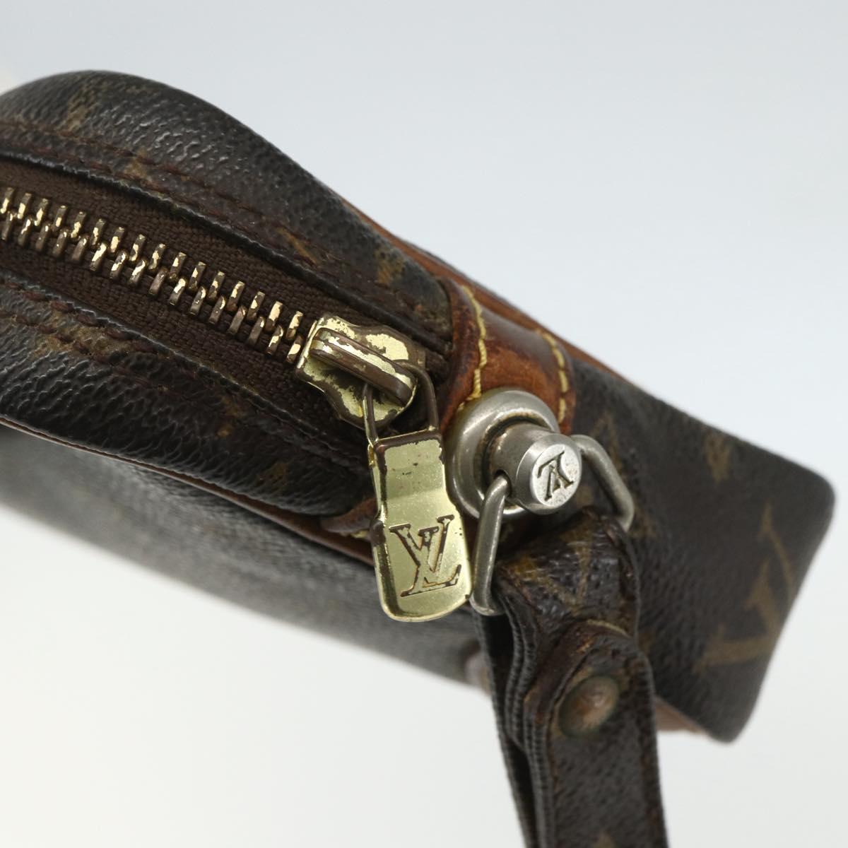 LOUIS VUITTON Monogram Marly Dragonne PM Clutch Bag M51827 LV Auth bs31294