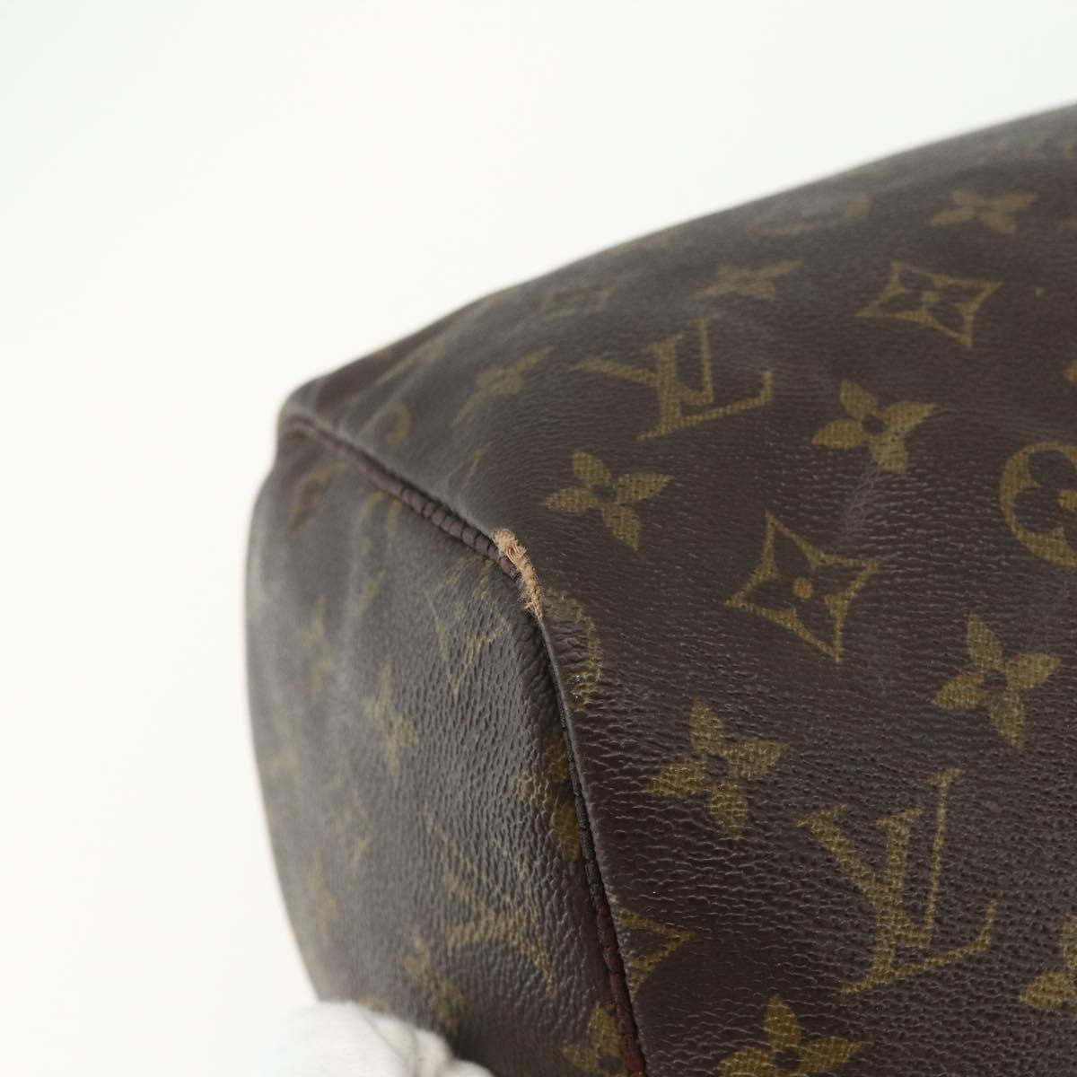 LOUIS VUITTON Monogram Speedy 30 Hand Bag M41526 LV Auth bs31298