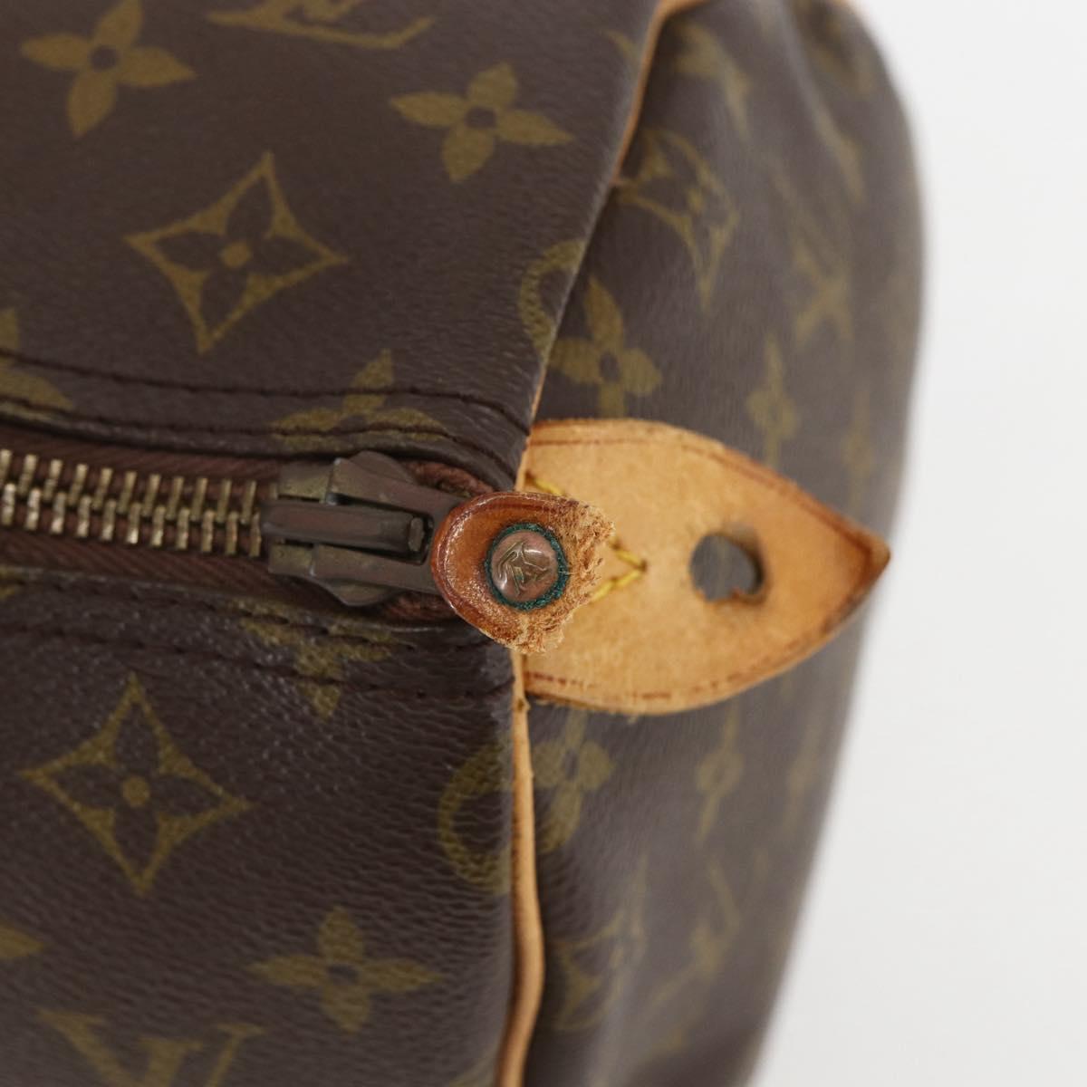 LOUIS VUITTON Monogram Speedy 30 Hand Bag M41526 LV Auth bs31299