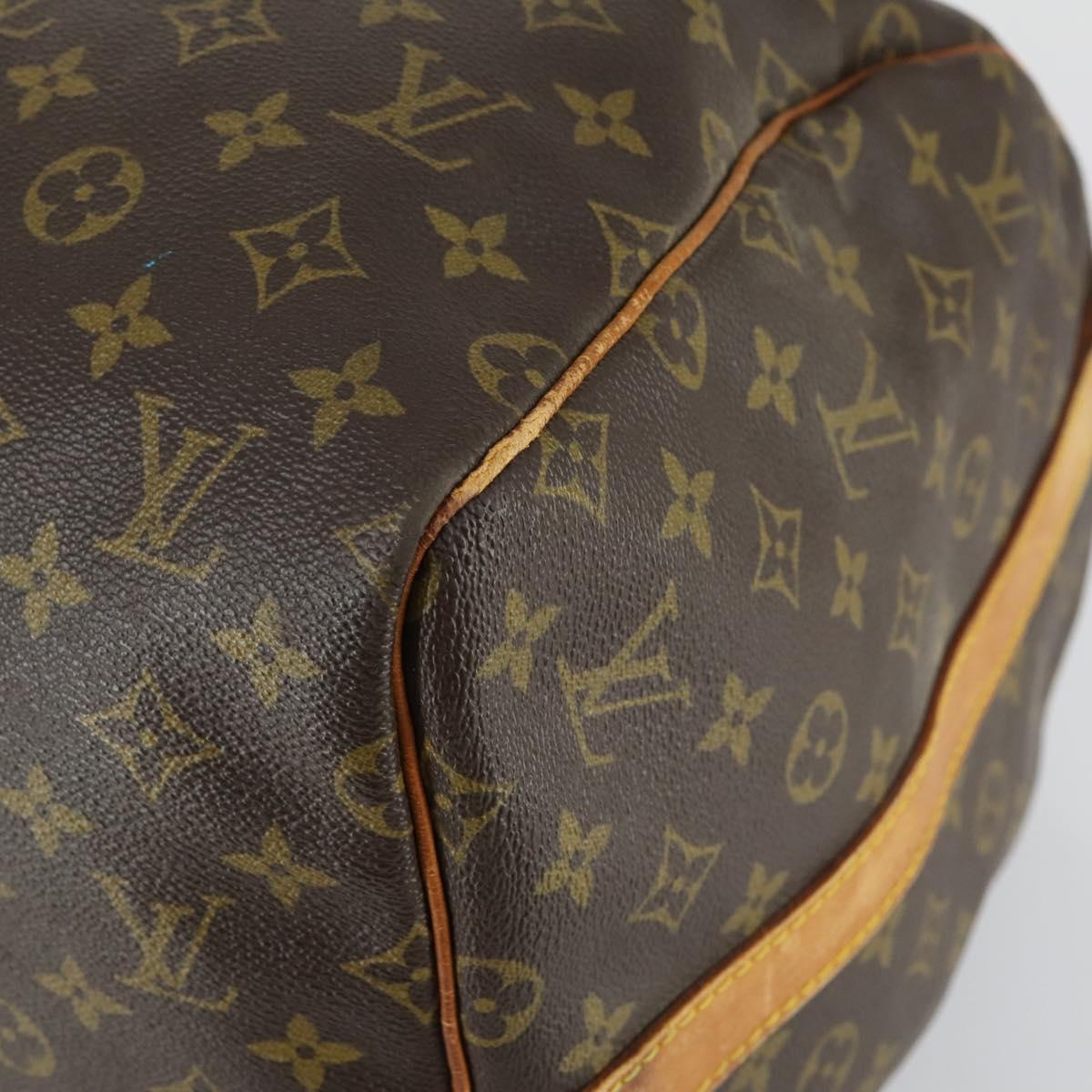 LOUIS VUITTON Monogram Keepall Bandouliere 50 Boston Bag M41416 LV Auth bs31302
