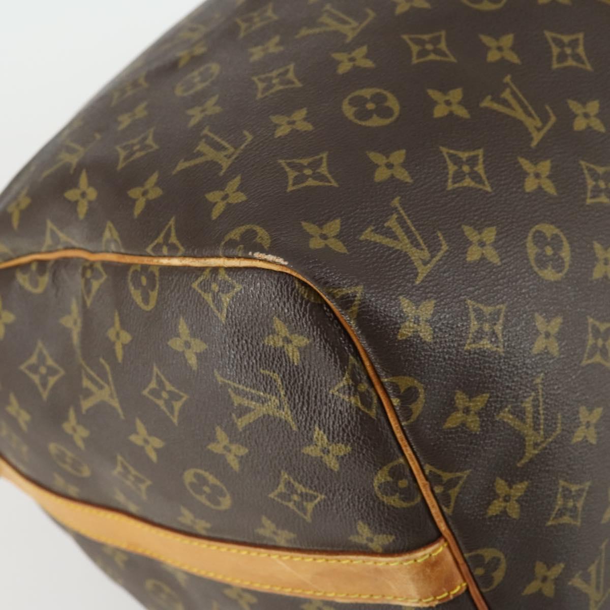 LOUIS VUITTON Monogram Keepall Bandouliere 50 Boston Bag M41416 LV Auth bs31302