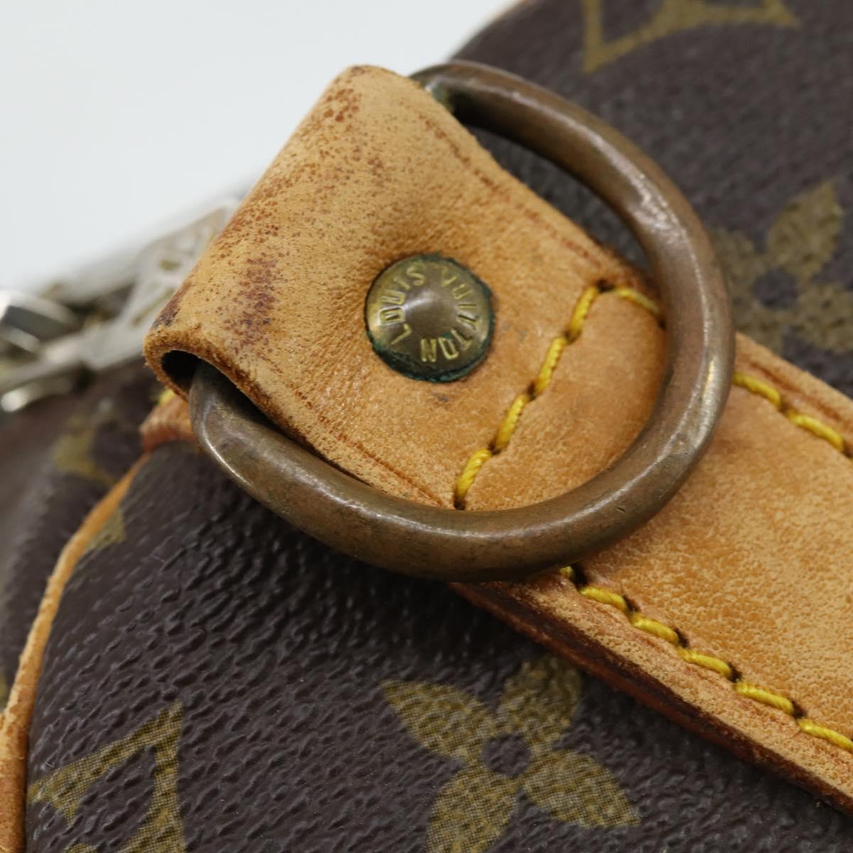 LOUIS VUITTON Monogram Keepall Bandouliere 50 Boston Bag M41416 LV Auth bs31302