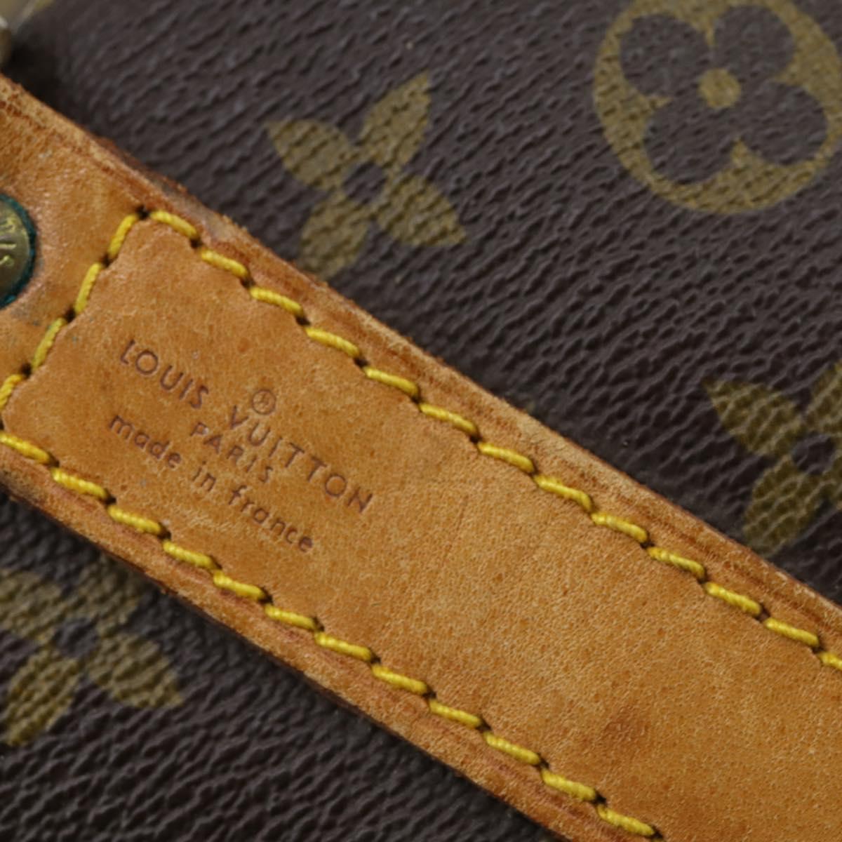 LOUIS VUITTON Monogram Keepall Bandouliere 50 Boston Bag M41416 LV Auth bs31302