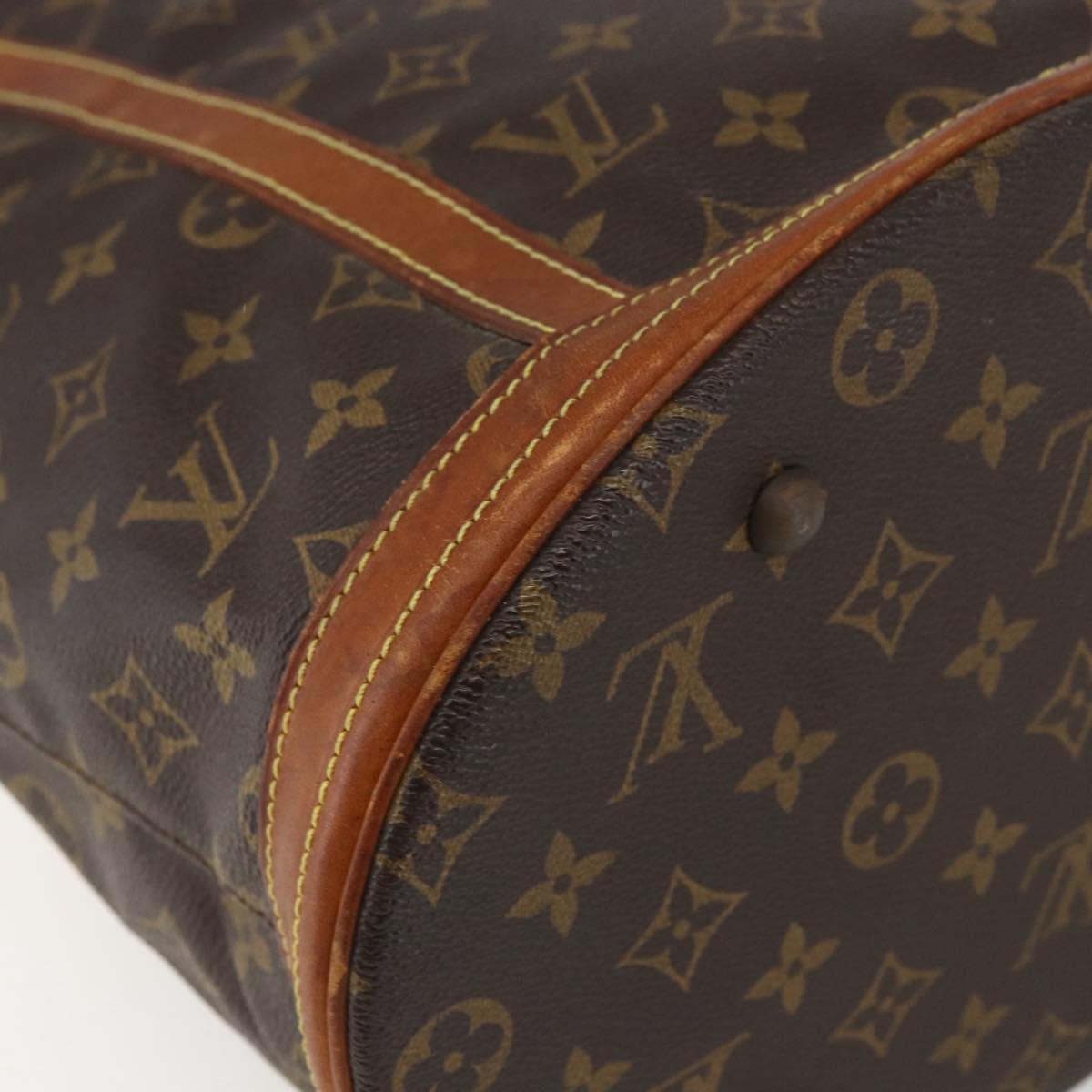 LOUIS VUITTON Monogram Bucket GM Shoulder Bag M42236 LV Auth bs31303