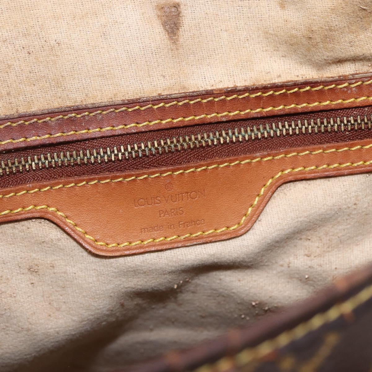 LOUIS VUITTON Monogram Bucket GM Shoulder Bag M42236 LV Auth bs31303