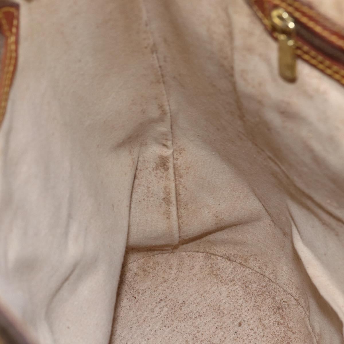 LOUIS VUITTON Monogram Bucket GM Shoulder Bag M42236 LV Auth bs31303