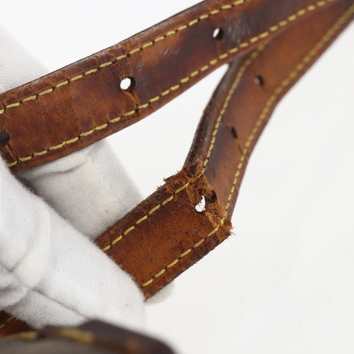 LOUIS VUITTON Monogram Bucket GM Shoulder Bag M42236 LV Auth bs31303