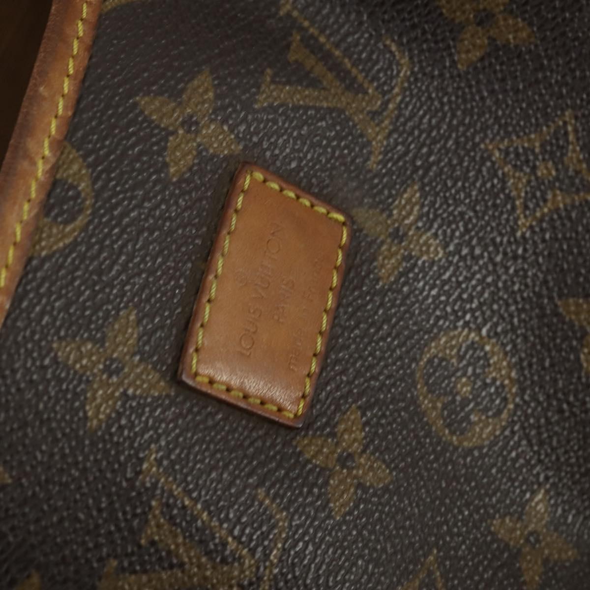 LOUIS VUITTON Monogram Saumur 35 Shoulder Bag M42254 LV Auth bs31304