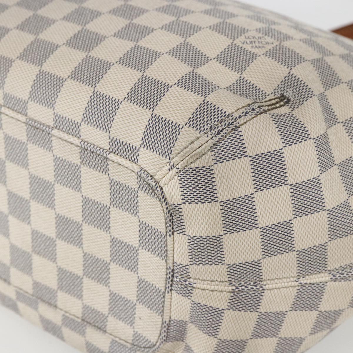 LOUIS VUITTON Damier Azur Salina PM Shoulder Bag N41208 LV Auth bs31306