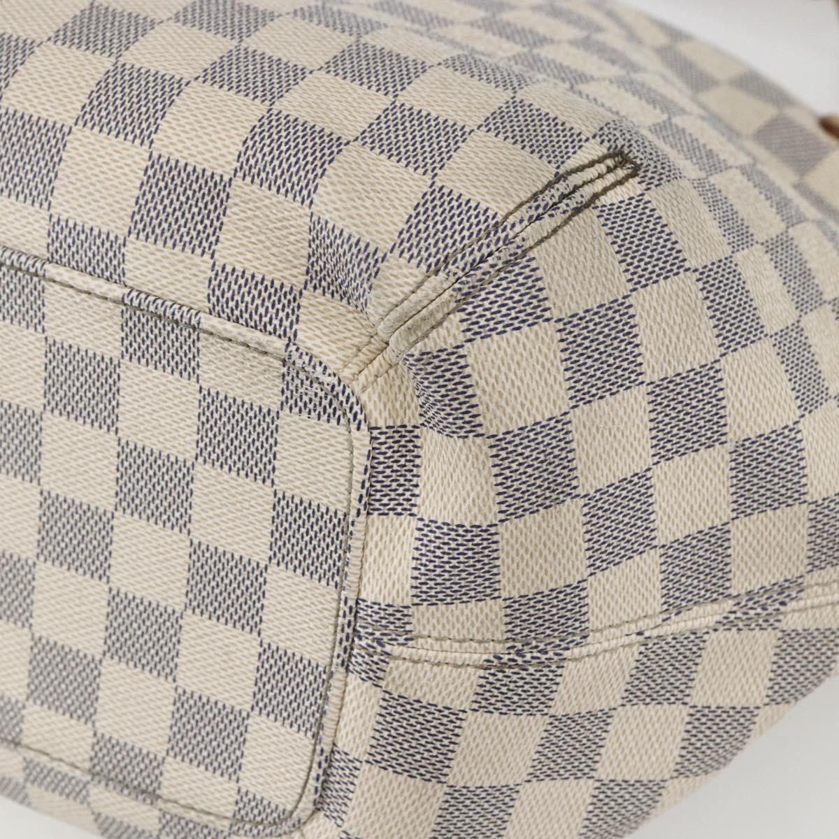 LOUIS VUITTON Damier Azur Salina PM Shoulder Bag N41208 LV Auth bs31306