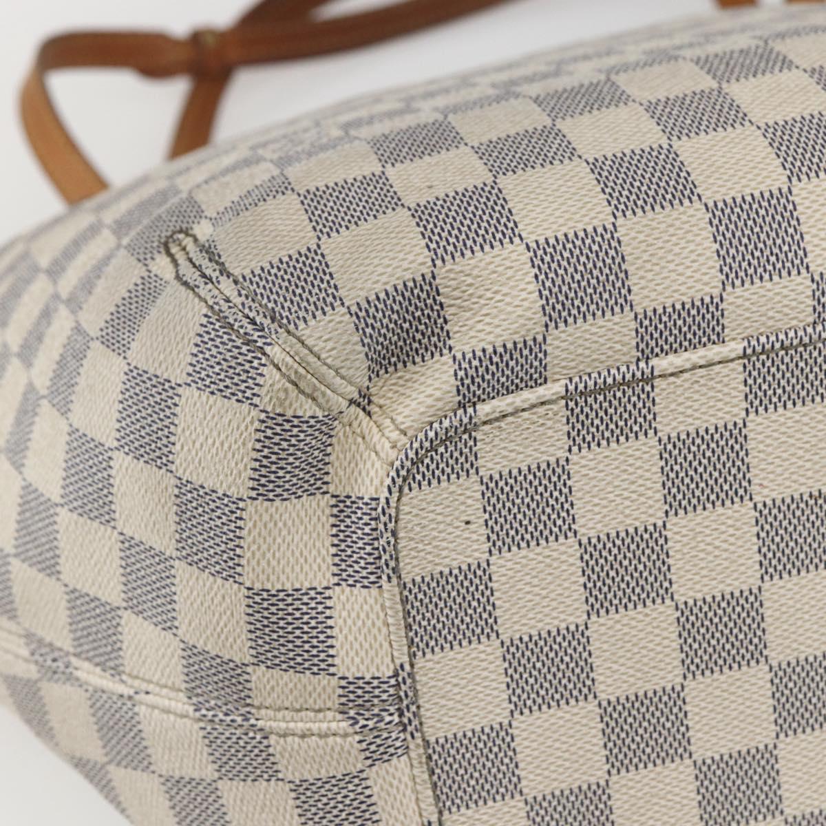 LOUIS VUITTON Damier Azur Salina PM Shoulder Bag N41208 LV Auth bs31306