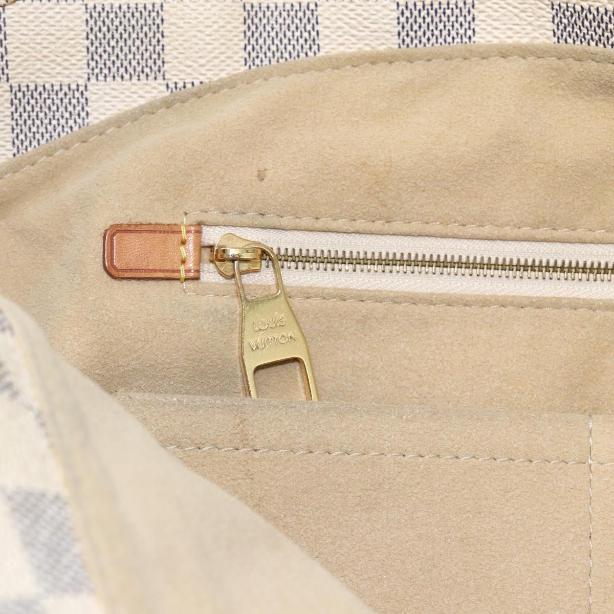 LOUIS VUITTON Damier Azur Salina PM Shoulder Bag N41208 LV Auth bs31306