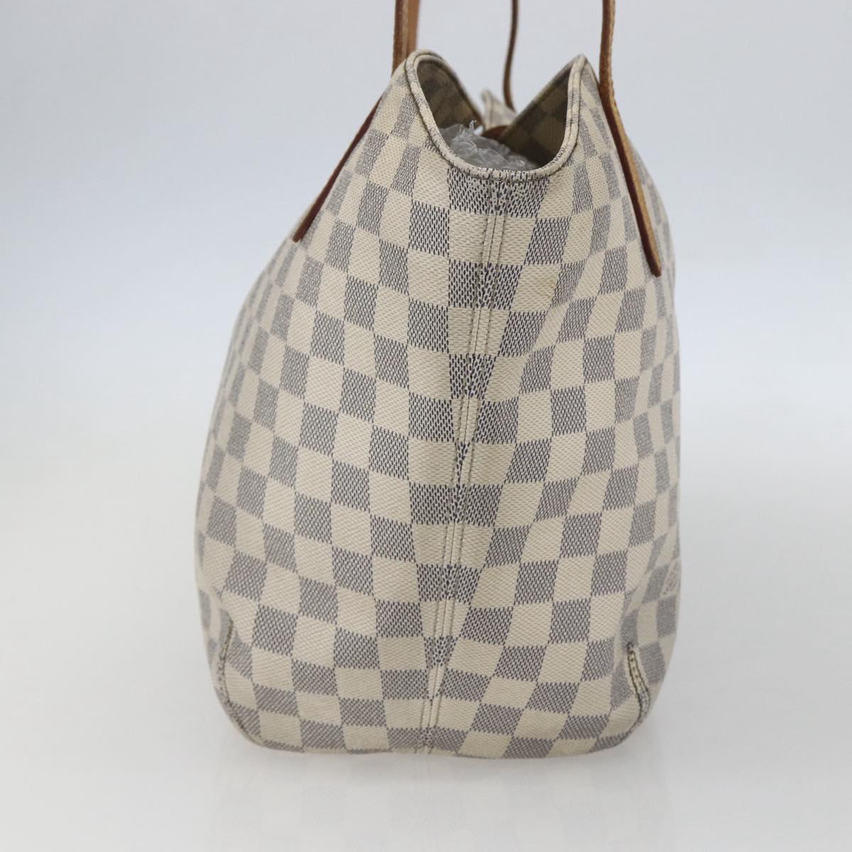 LOUIS VUITTON Damier Azur Salina PM Shoulder Bag N41208 LV Auth bs31306