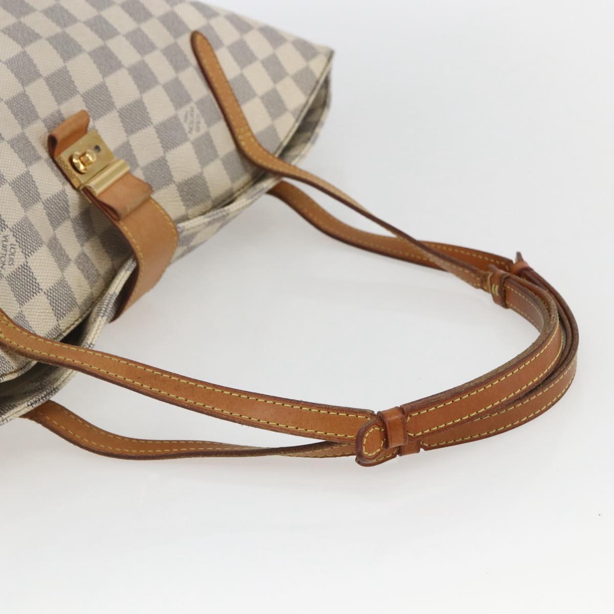LOUIS VUITTON Damier Azur Salina PM Shoulder Bag N41208 LV Auth bs31306