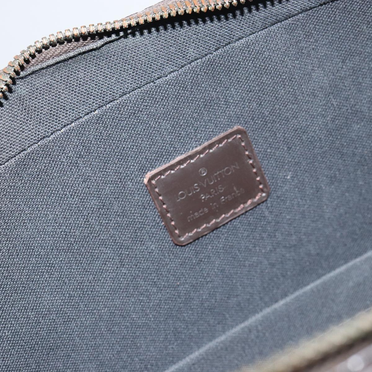 LOUIS VUITTON Monogram Grasse Erwin Hand Bag Black M46580 LV Auth bs31307