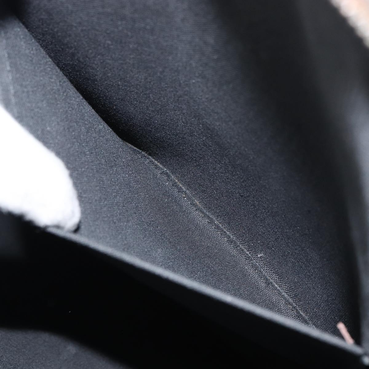 LOUIS VUITTON Monogram Grasse Erwin Hand Bag Black M46580 LV Auth bs31307