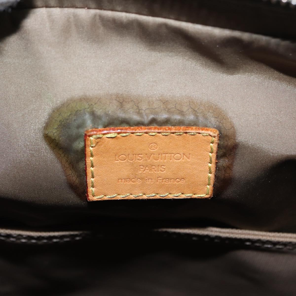 LOUIS VUITTON Damier Geant Compignon Messenger Bag Gray M93046 LV Auth bs31309