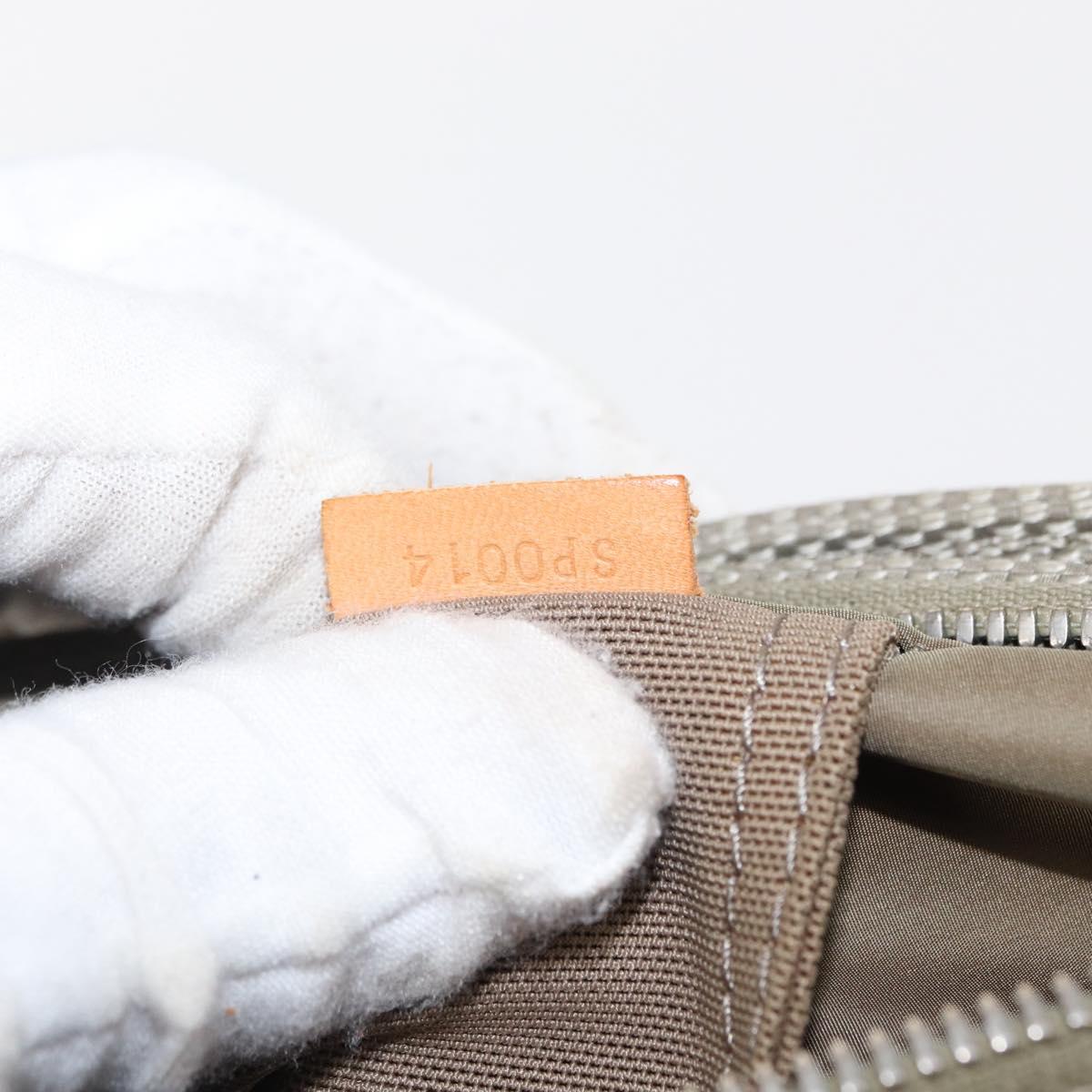 LOUIS VUITTON Damier Geant Compignon Messenger Bag Gray M93046 LV Auth bs31309