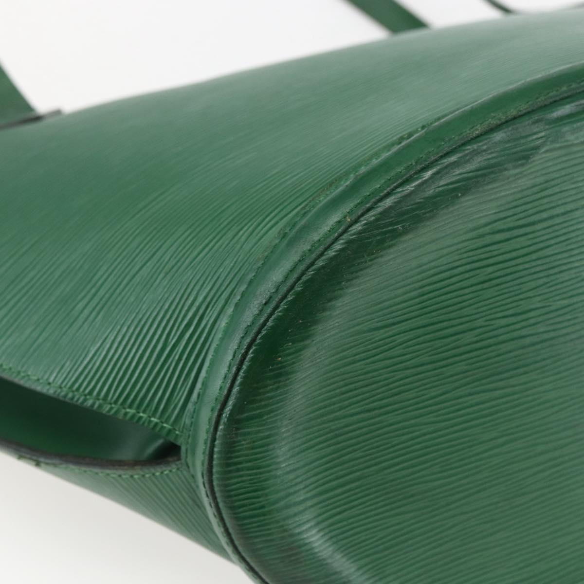LOUIS VUITTON Epi Saint Jacques Shopping Bag Green M52274 LV Auth bs31312