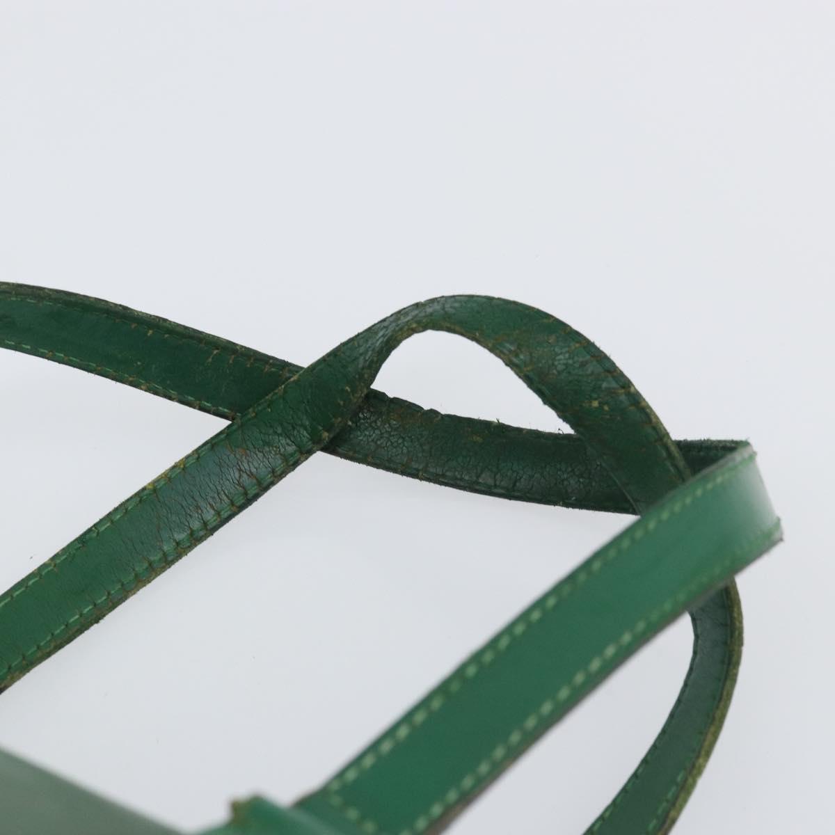 LOUIS VUITTON Epi Soufflot Hand Bag Green M52224 LV Auth bs31313