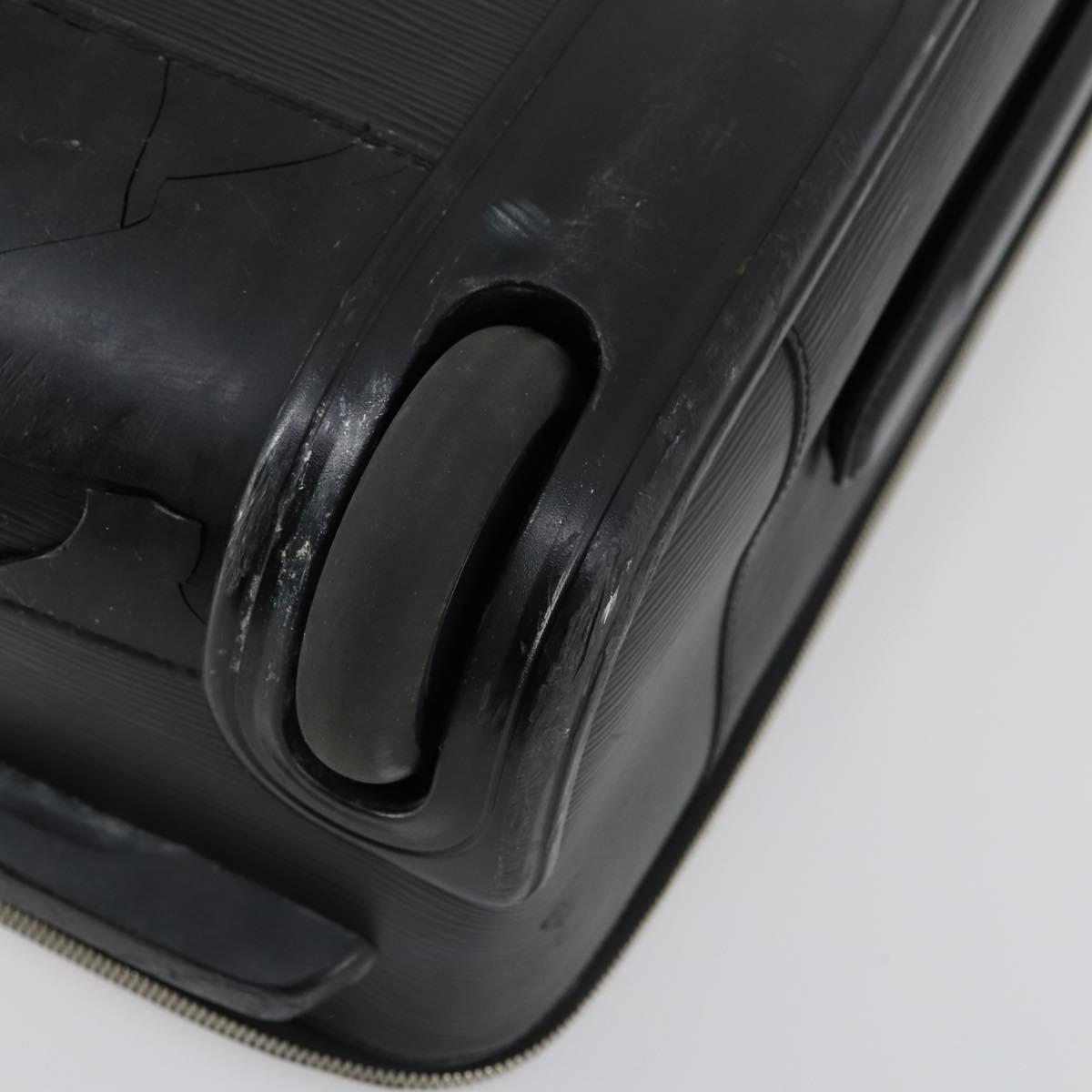 LOUIS VUITTON Epi Pegas 55 Suitcase Black M4035N LV Auth bs31314