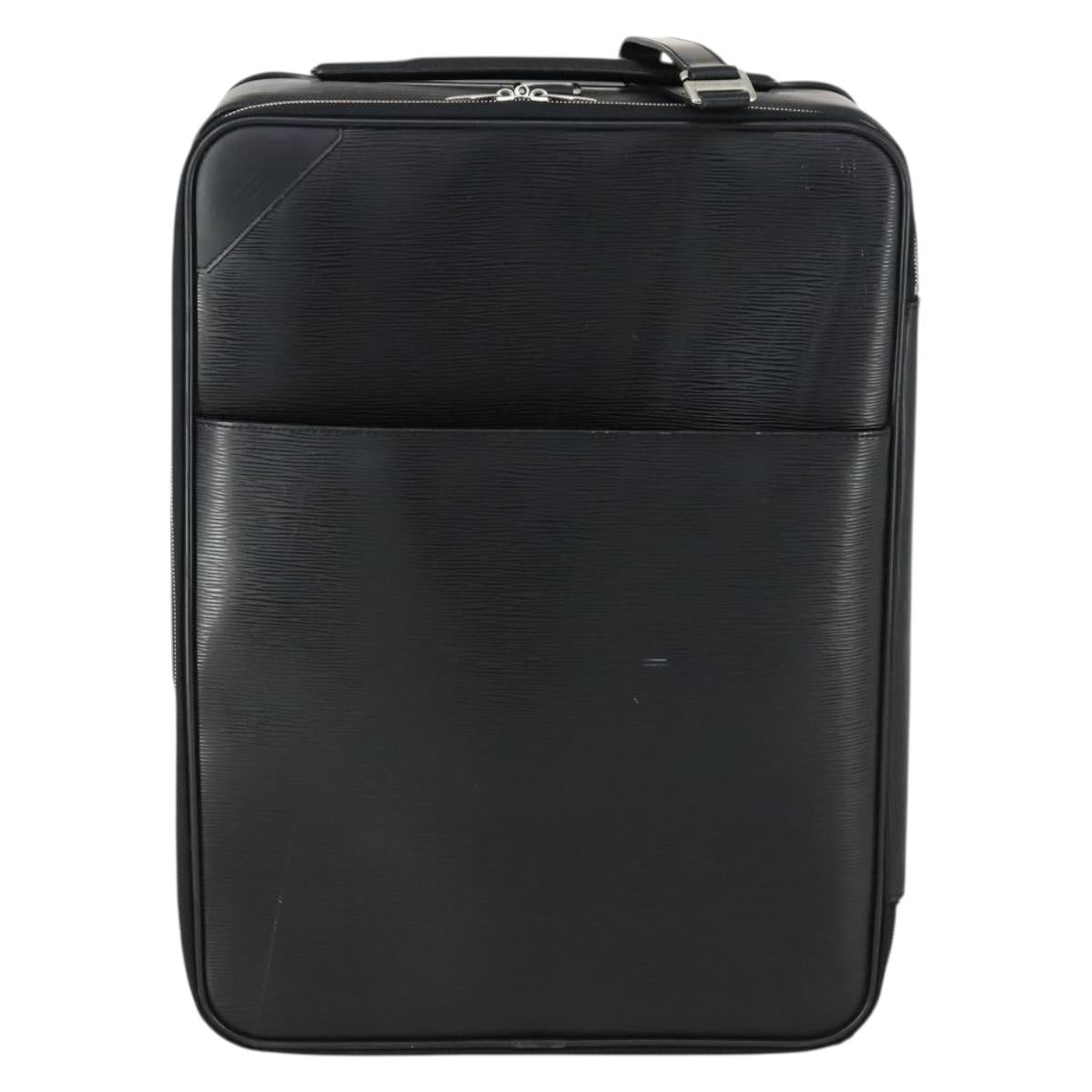 LOUIS VUITTON Epi Pegas 55 Suitcase Black M4035N LV Auth bs31314