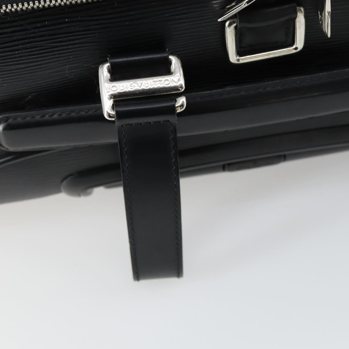 LOUIS VUITTON Epi Pegas 55 Suitcase Black M4035N LV Auth bs31314