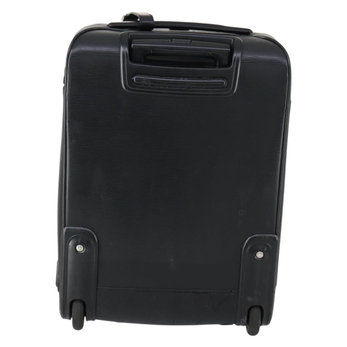 LOUIS VUITTON Epi Pegas 55 Suitcase Black M4035N LV Auth bs31314