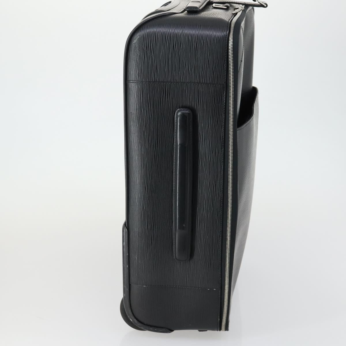LOUIS VUITTON Epi Pegas 55 Suitcase Black M4035N LV Auth bs31314