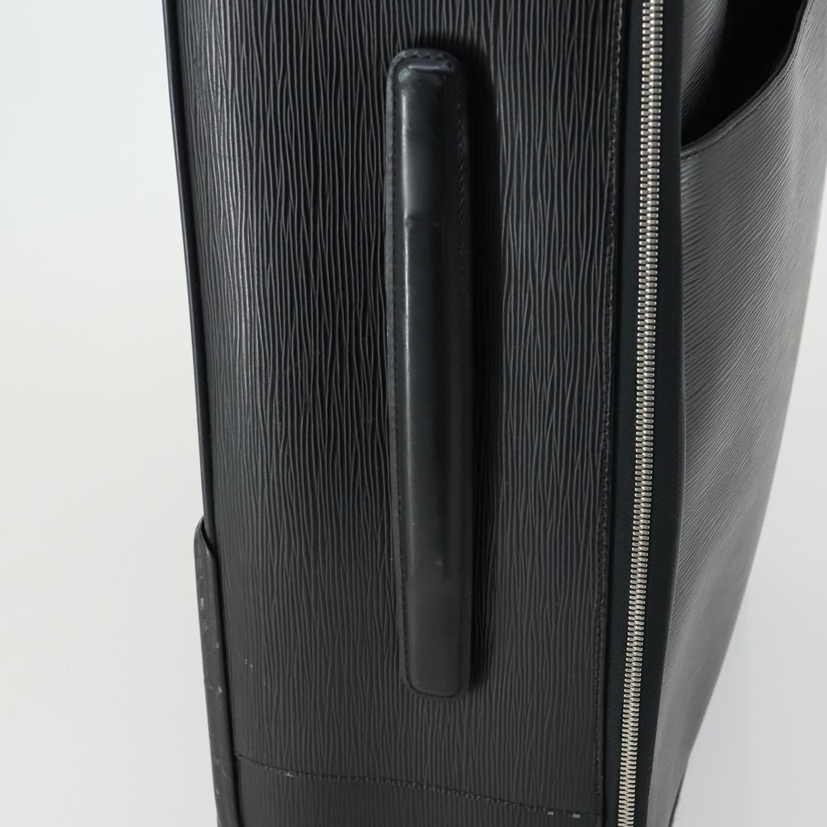 LOUIS VUITTON Epi Pegas 55 Suitcase Black M4035N LV Auth bs31314