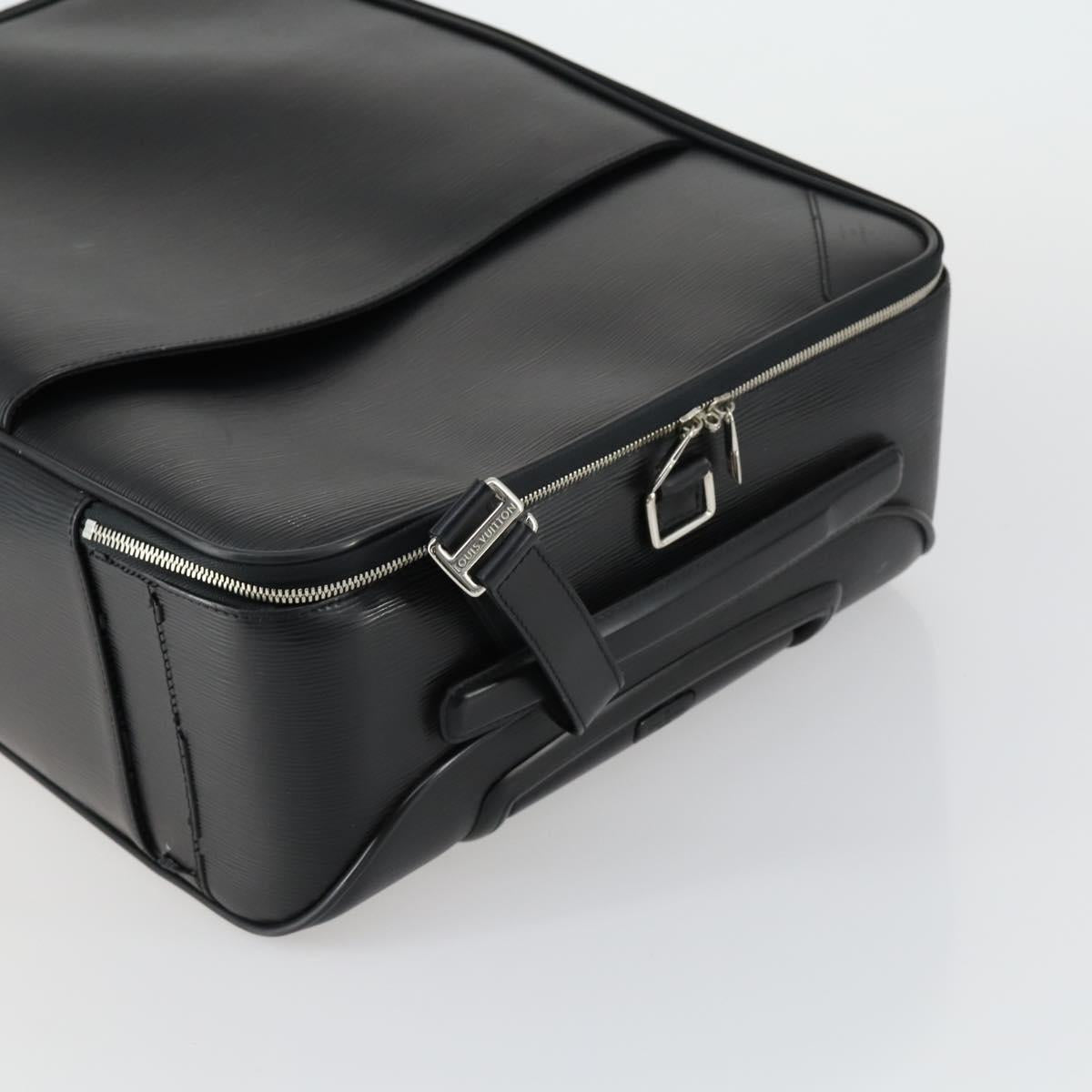 LOUIS VUITTON Epi Pegas 55 Suitcase Black M4035N LV Auth bs31314