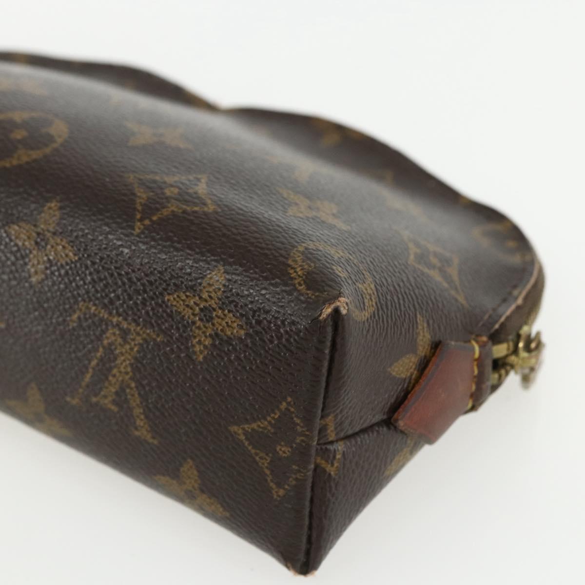 LOUIS VUITTON Monogram Pochette Cosmetic PM Pouch M43998 LV Auth bs31315
