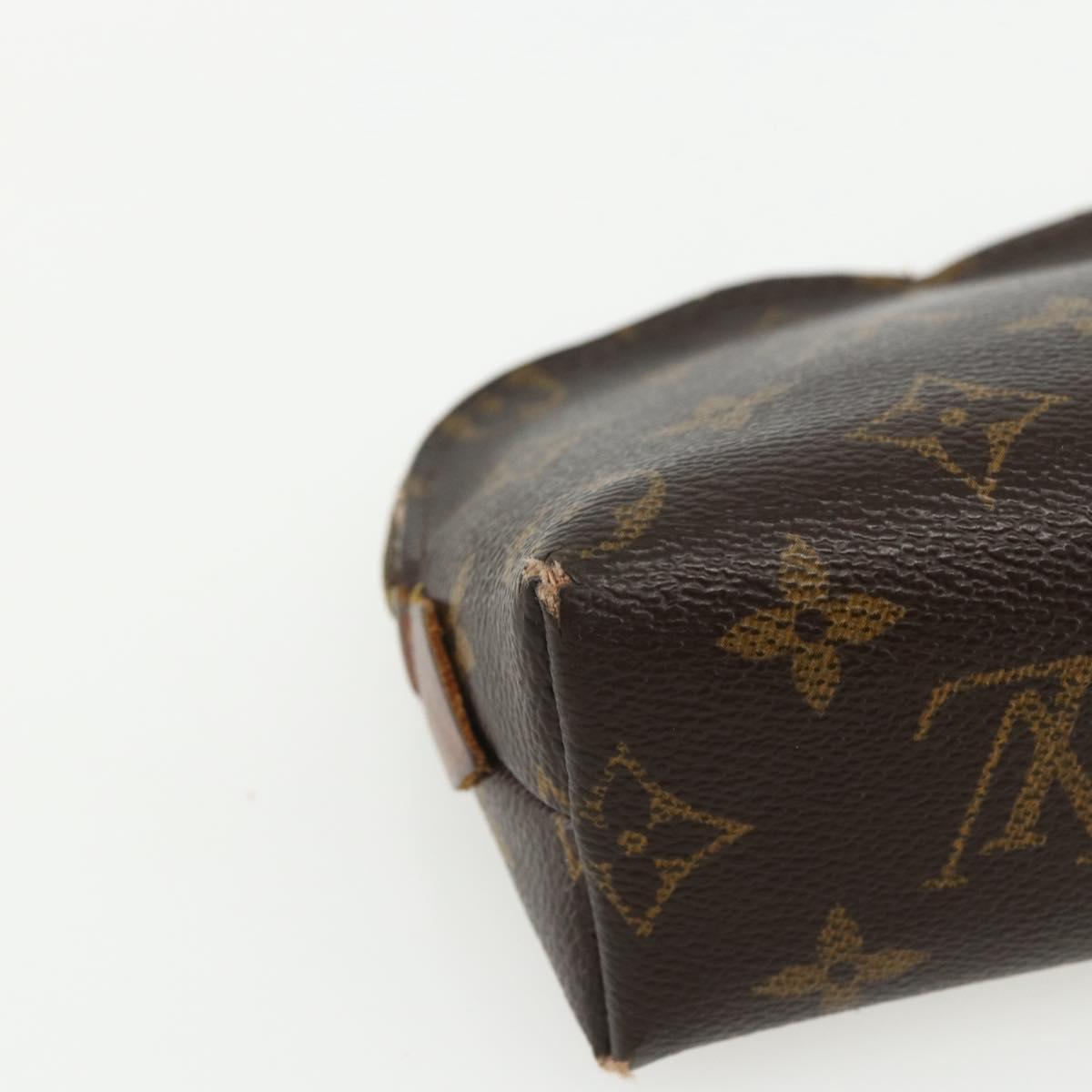 LOUIS VUITTON Monogram Pochette Cosmetic PM Pouch M43998 LV Auth bs31315