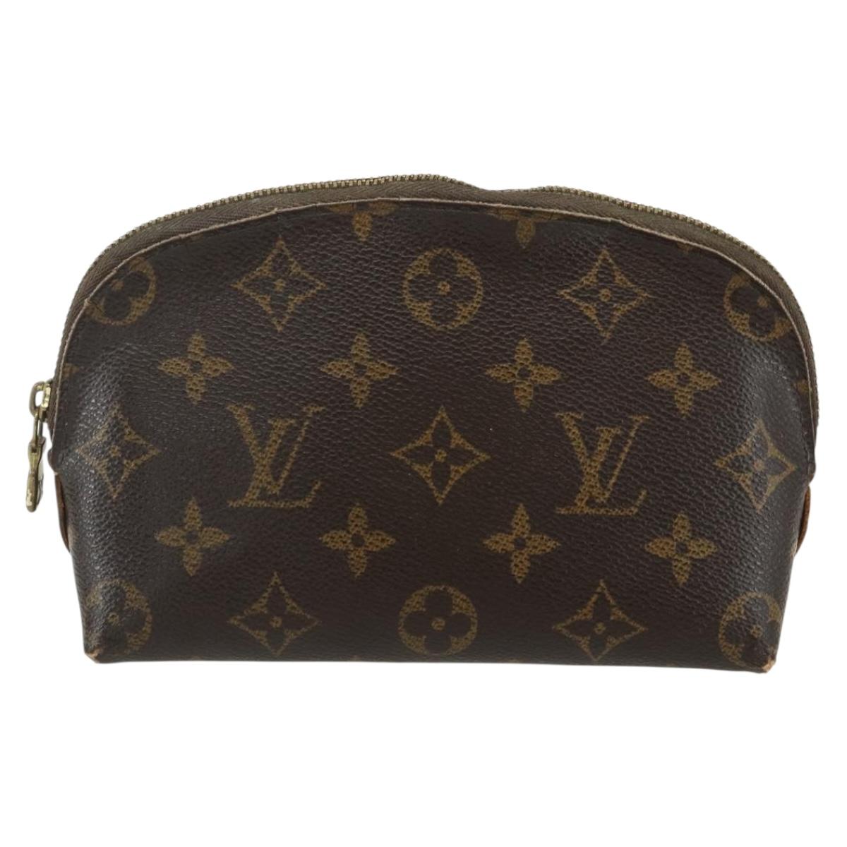 LOUIS VUITTON Monogram Pochette Cosmetic PM Pouch M43998 LV Auth bs31315