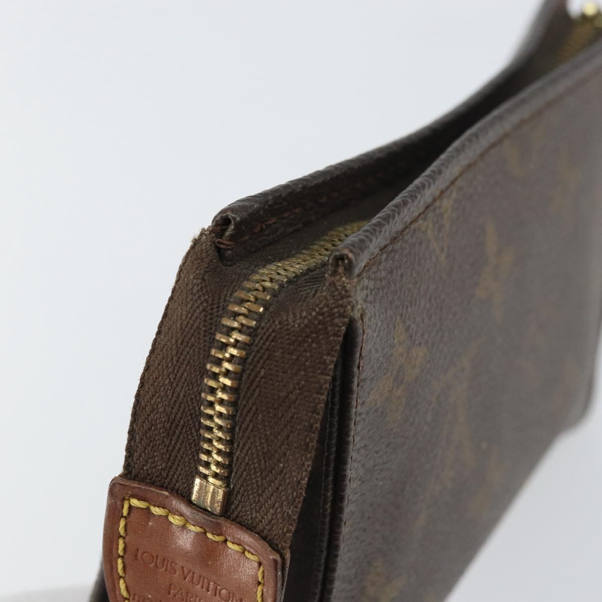 LOUIS VUITTON Monogram Poche Toilette 15 Pouch M47546 LV Auth bs31317
