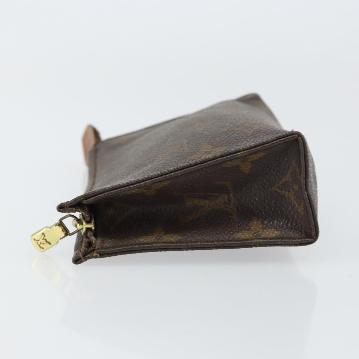 LOUIS VUITTON Monogram Poche Toilette 15 Pouch M47546 LV Auth bs31317