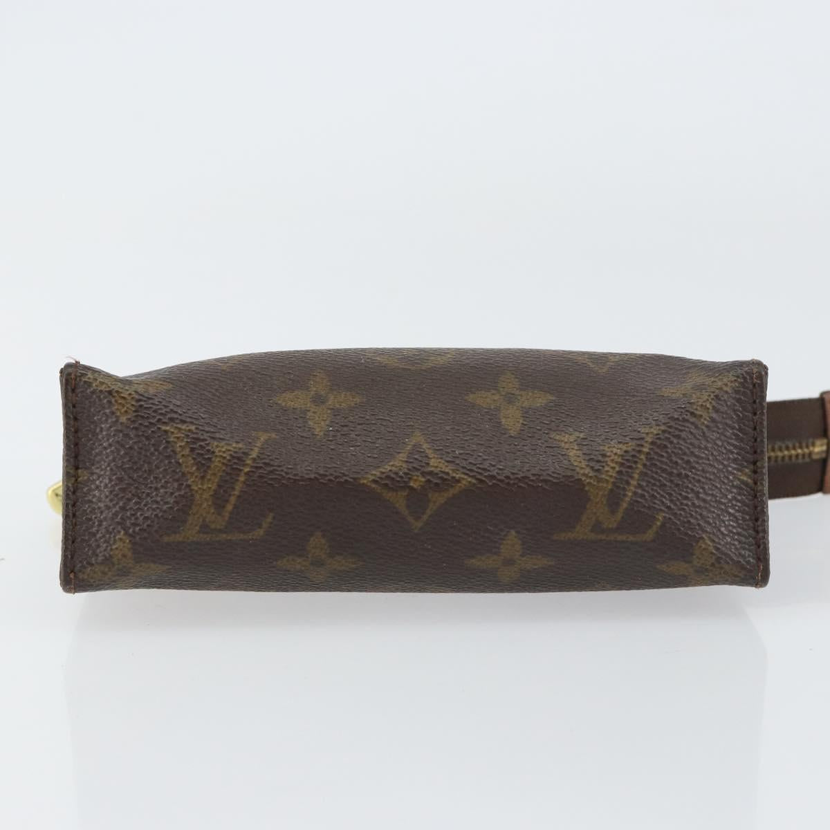 LOUIS VUITTON Monogram Poche Toilette 15 Pouch M47546 LV Auth bs31317