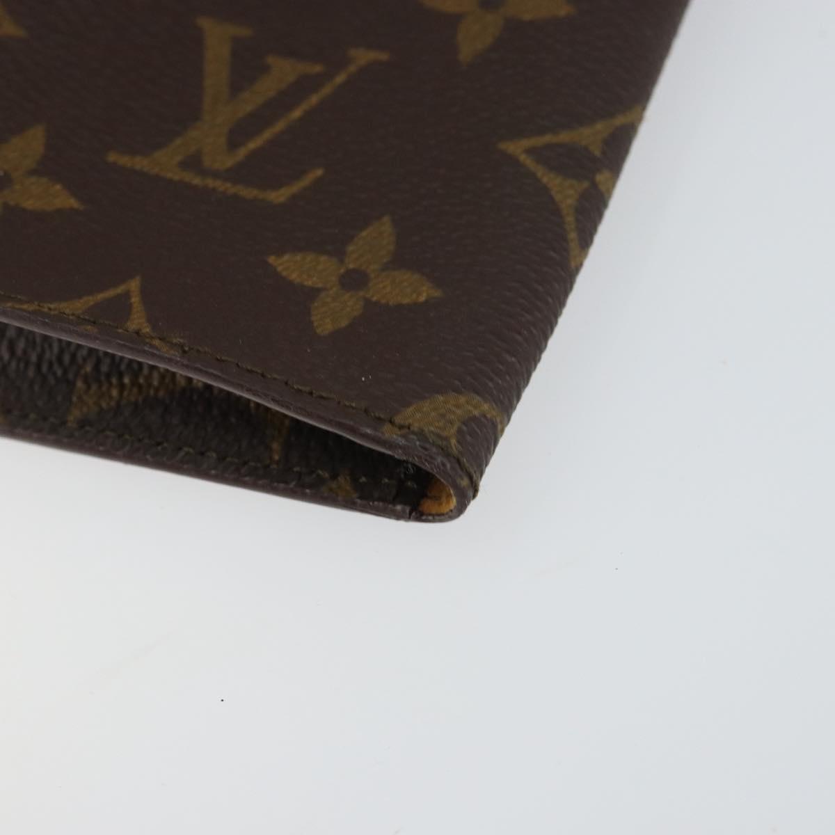 LOUIS VUITTON Monogram Etui Lunette Simple Glasses Case M62962 LV Auth bs31318