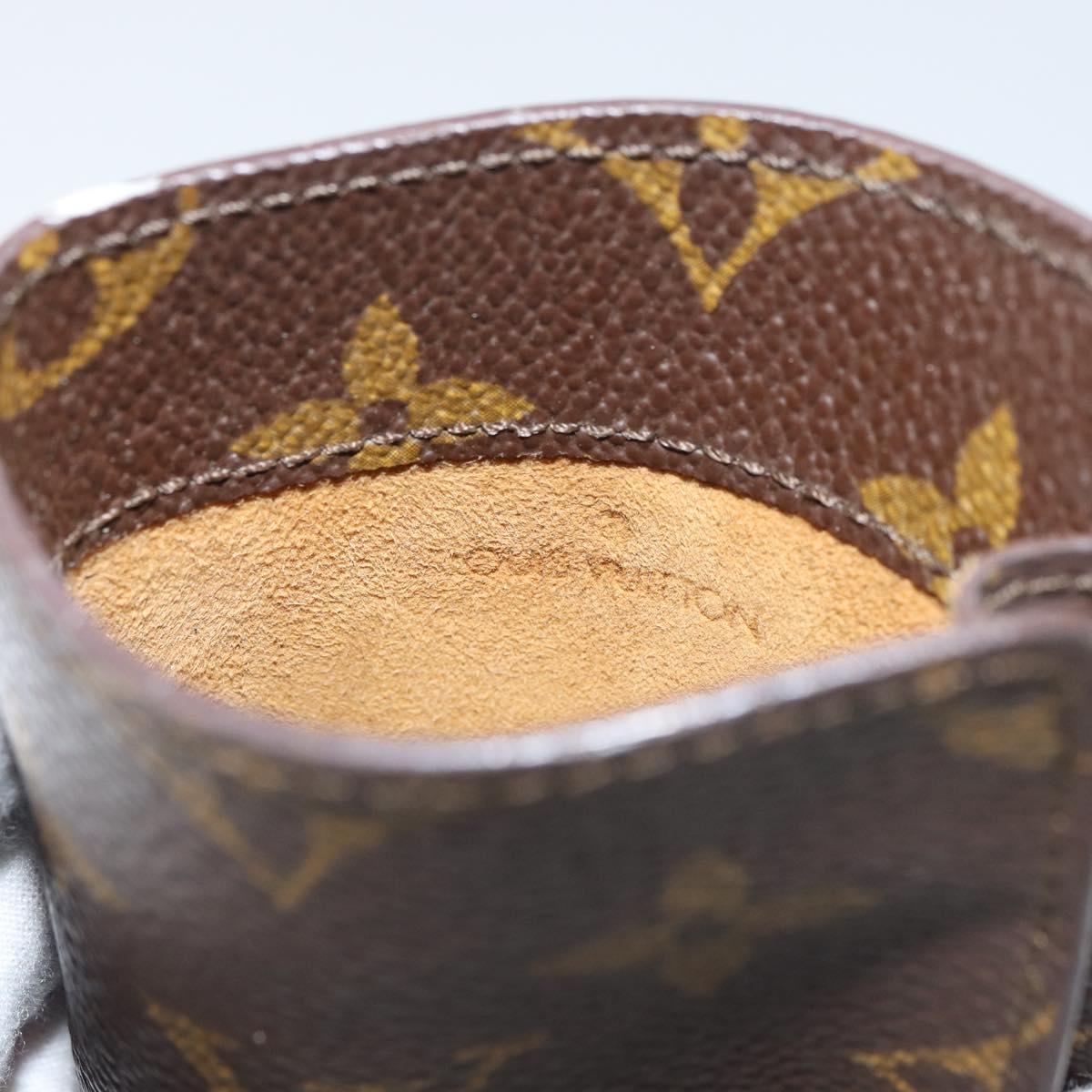 LOUIS VUITTON Monogram Etui Lunette Simple Glasses Case M62962 LV Auth bs31318